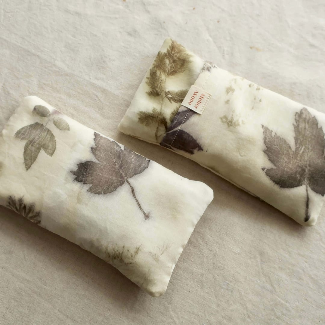 bouillotte sèche teinture natural dye