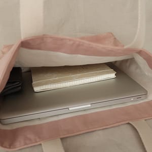 Sac cabas matelassé teint à l’avocat