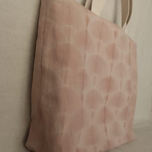 Sac cabas matelassé teint à l’avocat – B